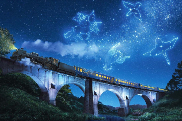 在童話書中遇見了星空，穿梭岩手之間的SL銀河號懷舊列車